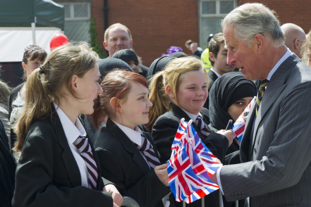 The Royal visit to Burnley