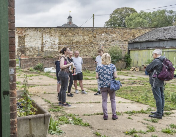 Delapre Abbey stables