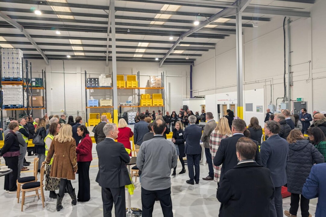 Opening the new Coronation Food Hub