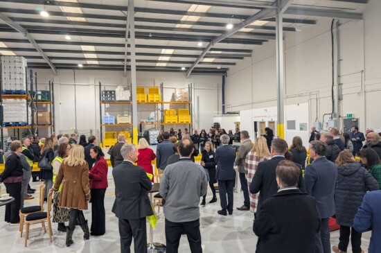 Opening the new Coronation Food Hub