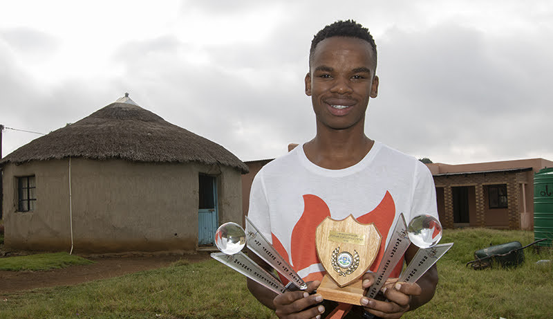Aphiwe at school
