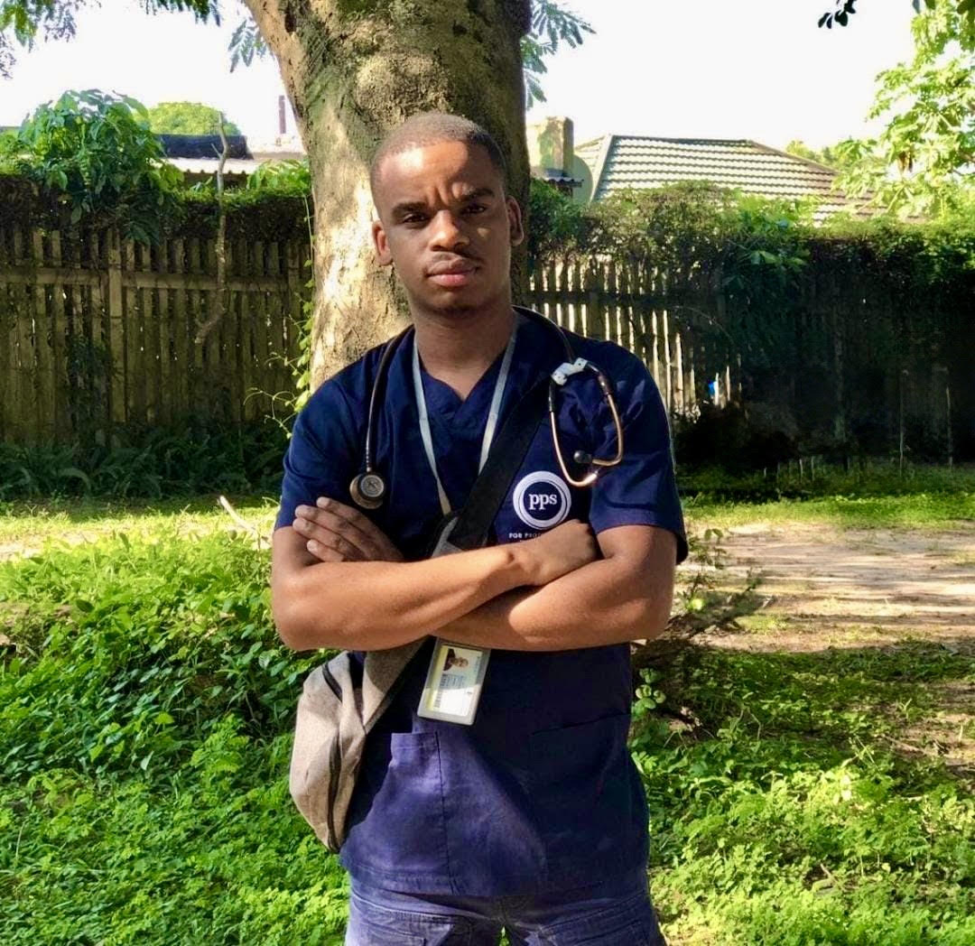 Aphiwe at medical school
